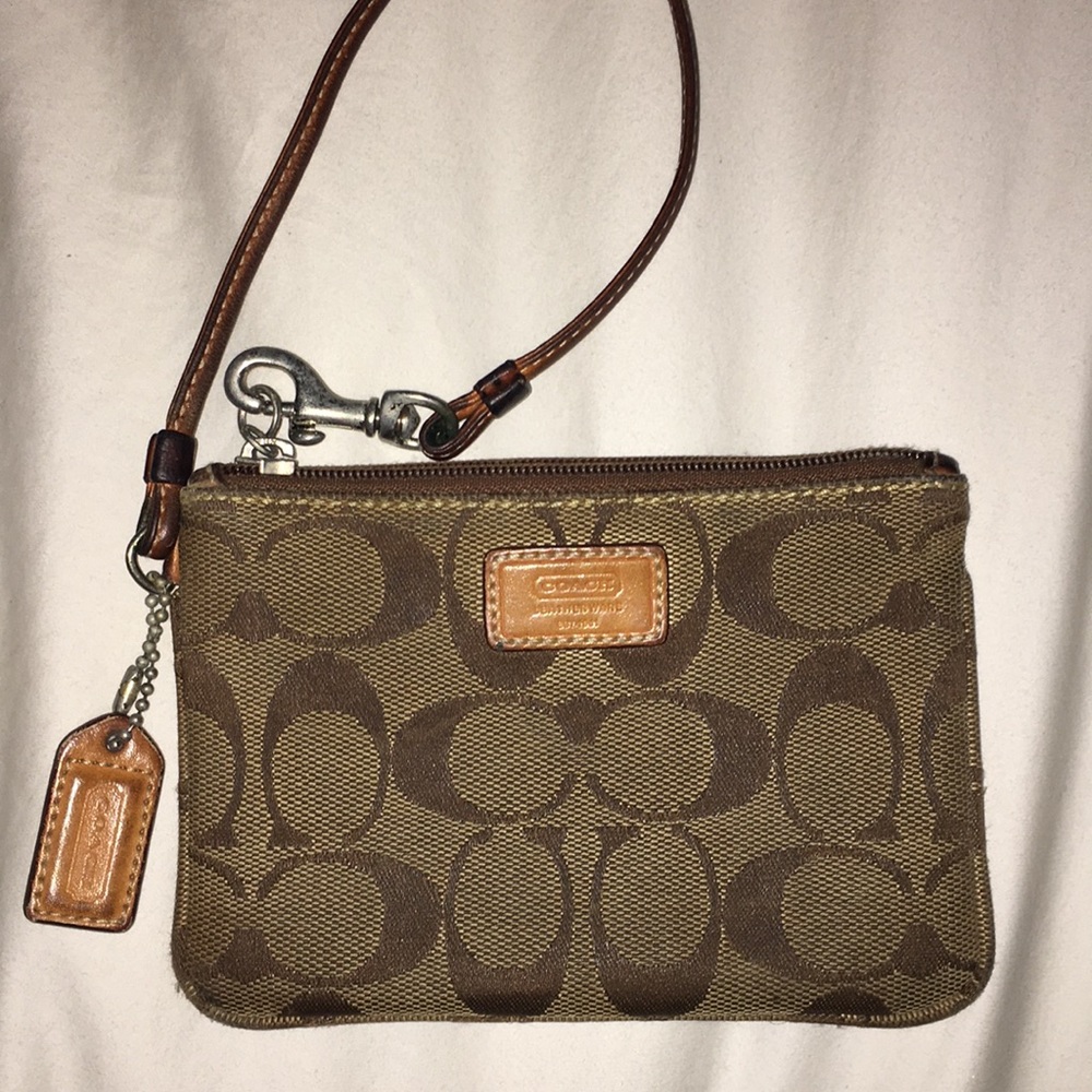 Authentic Coach wristlet